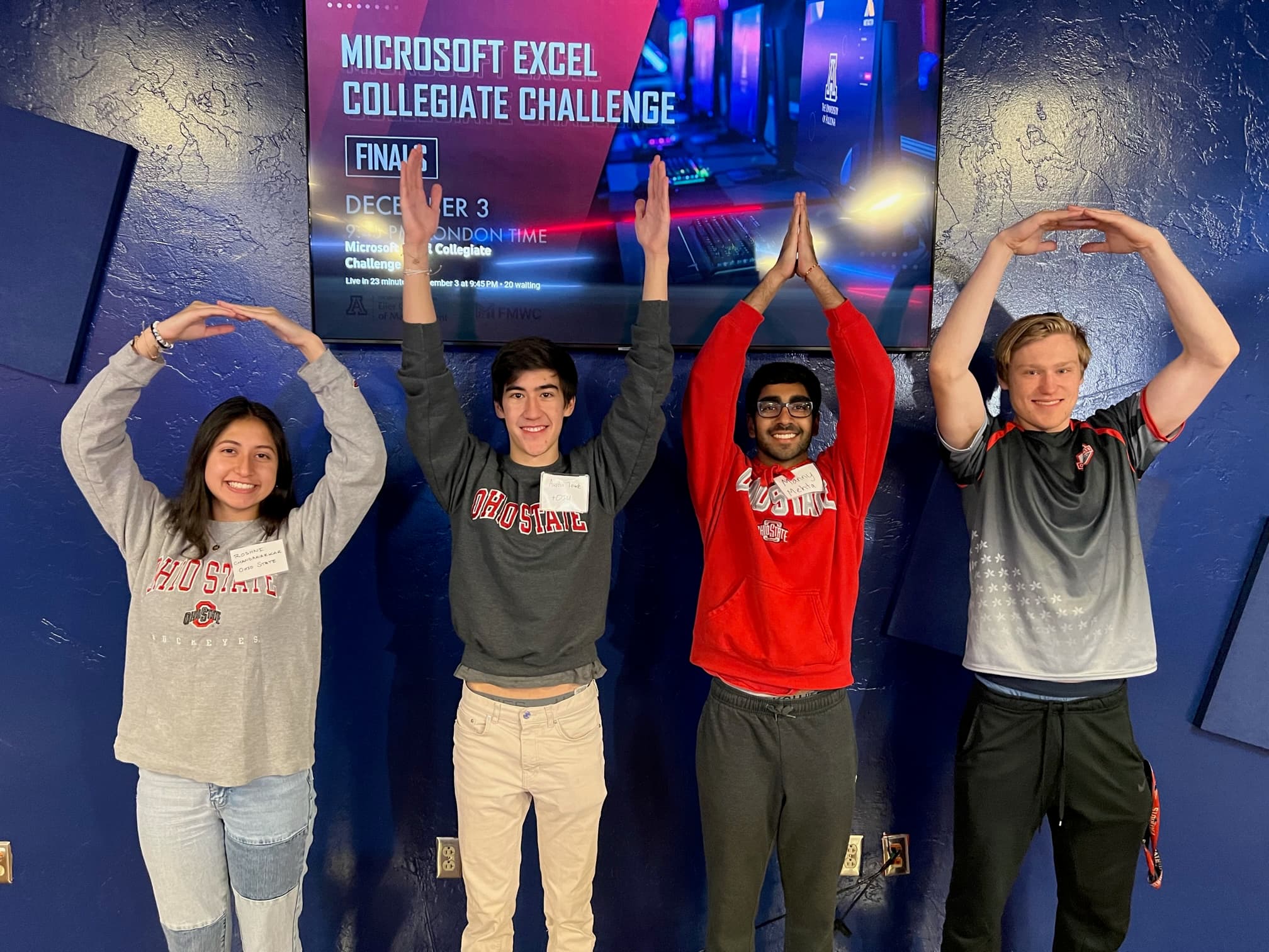 Prospective students visiting the IBE Honors Program at Ohio State